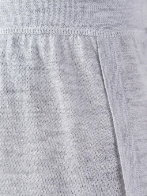 LE KASHA LE KASHA CASHMERE BOMBAY SHORTS - GREY