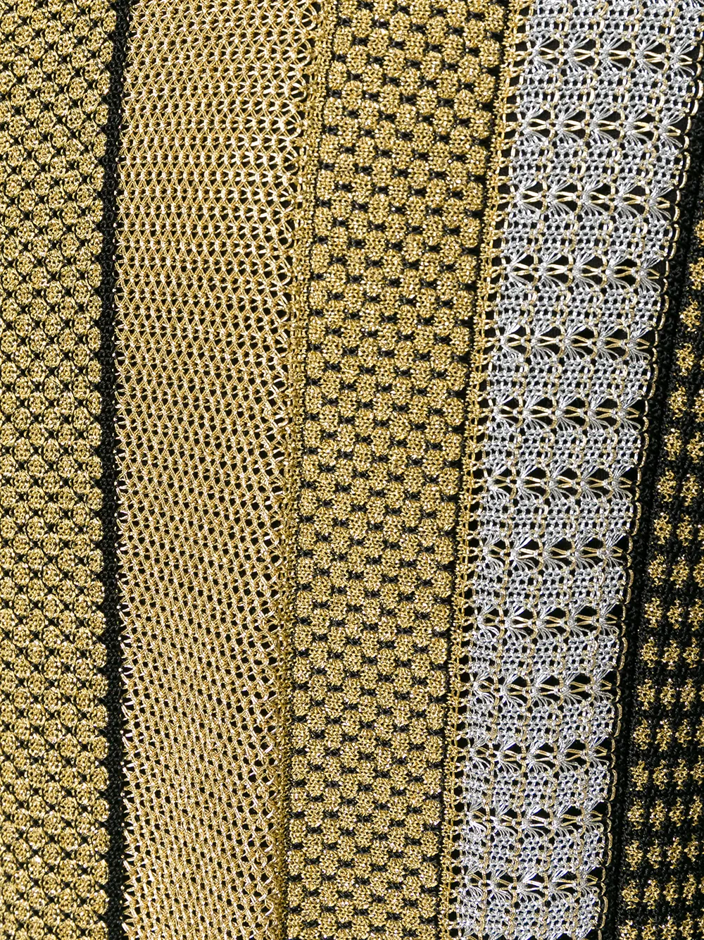 Balmain drop hole duster cradigan Zwart