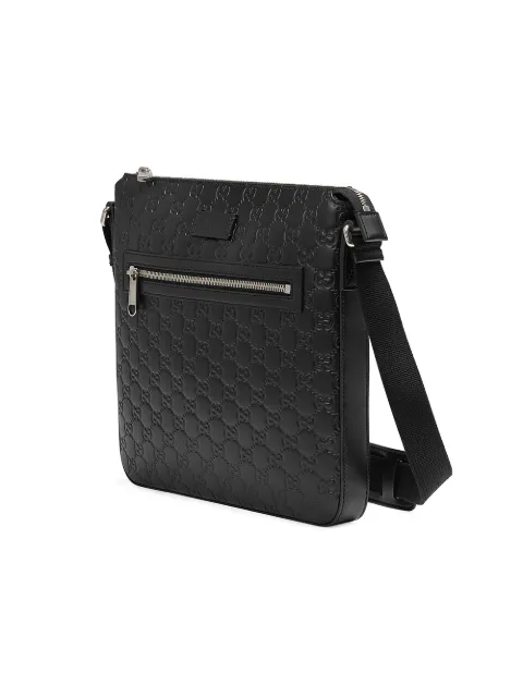 gucci signature leather messenger