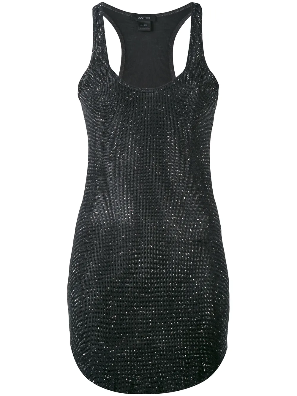 Avant Toi embroidered tank top | Black | Image 1