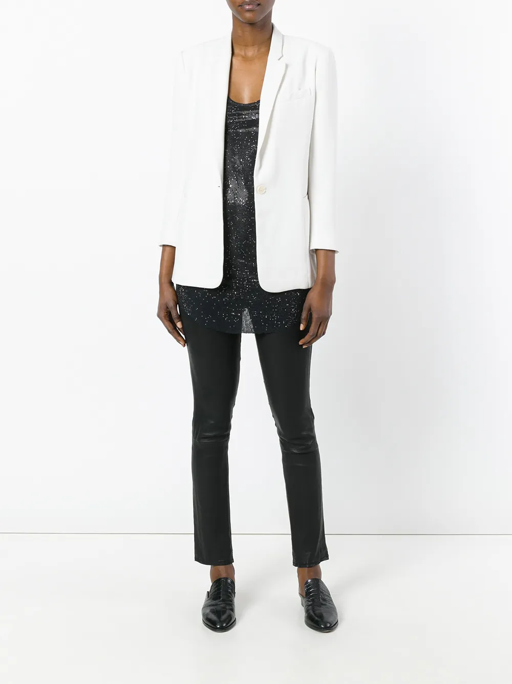 Avant Toi embroidered tank top | Vests & Tank Tops | Image 2