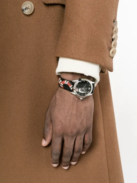 นาฬิกา GUCCI Le Marché des Merveilles chrono watch แต่งตัววินเทจ แต่งตัวสตรีท