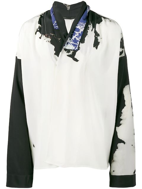 haider ackermann kimono shirt