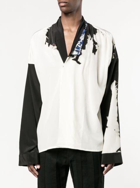 haider ackermann kimono shirt