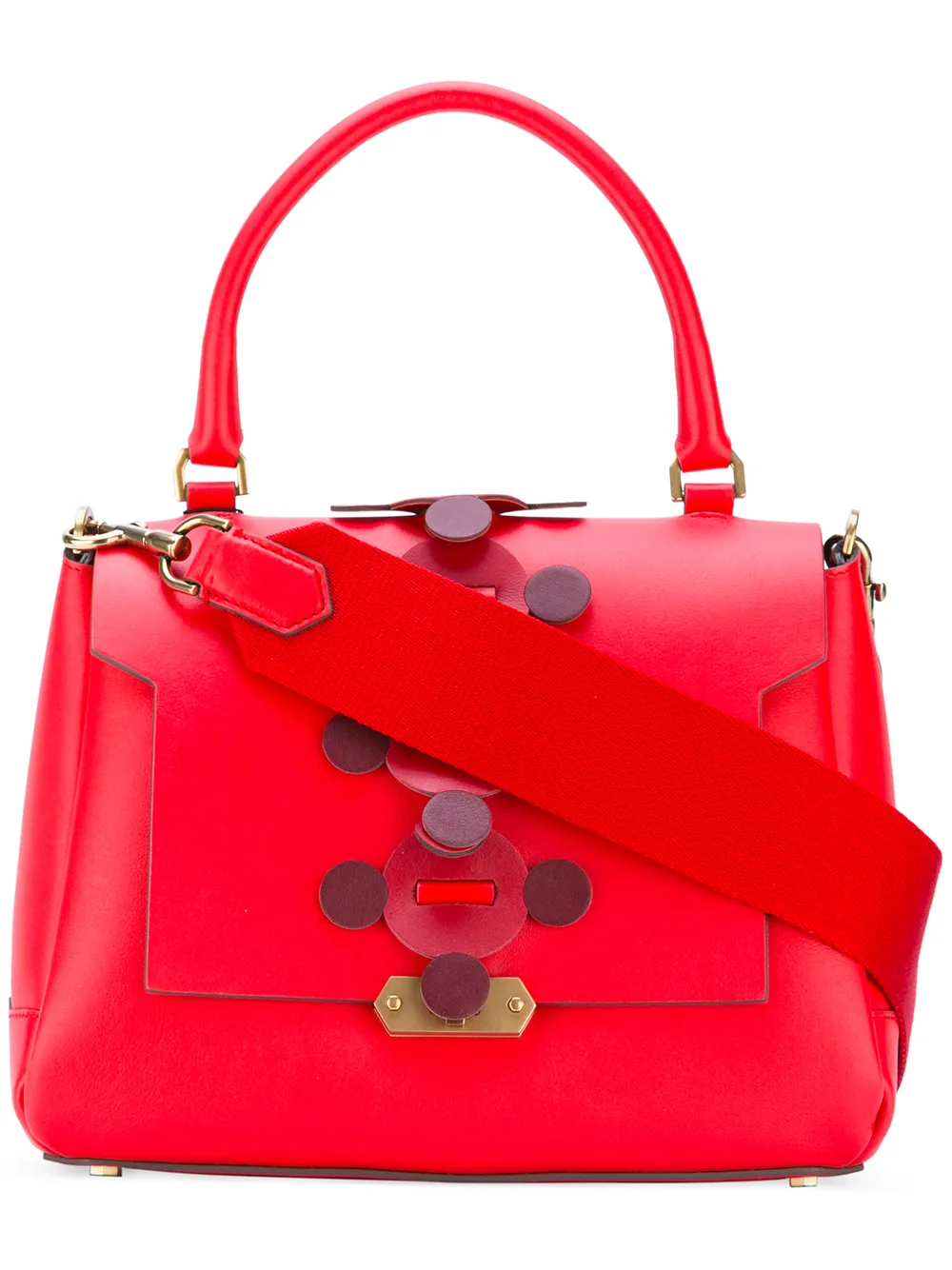 

Anya Hindmarch Apex Small Bathurst tote - Rojo