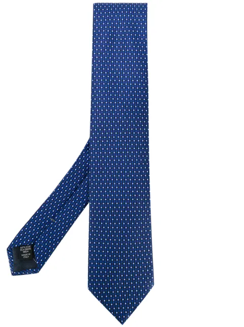 Zegna spotted tie