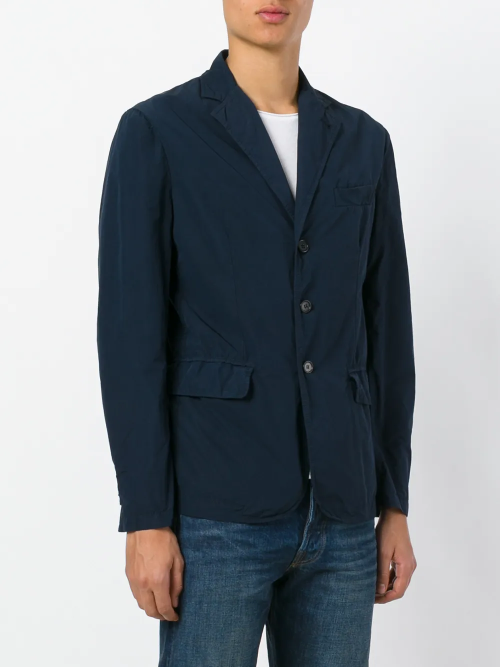 ASPESI relaxed blazer Blauw