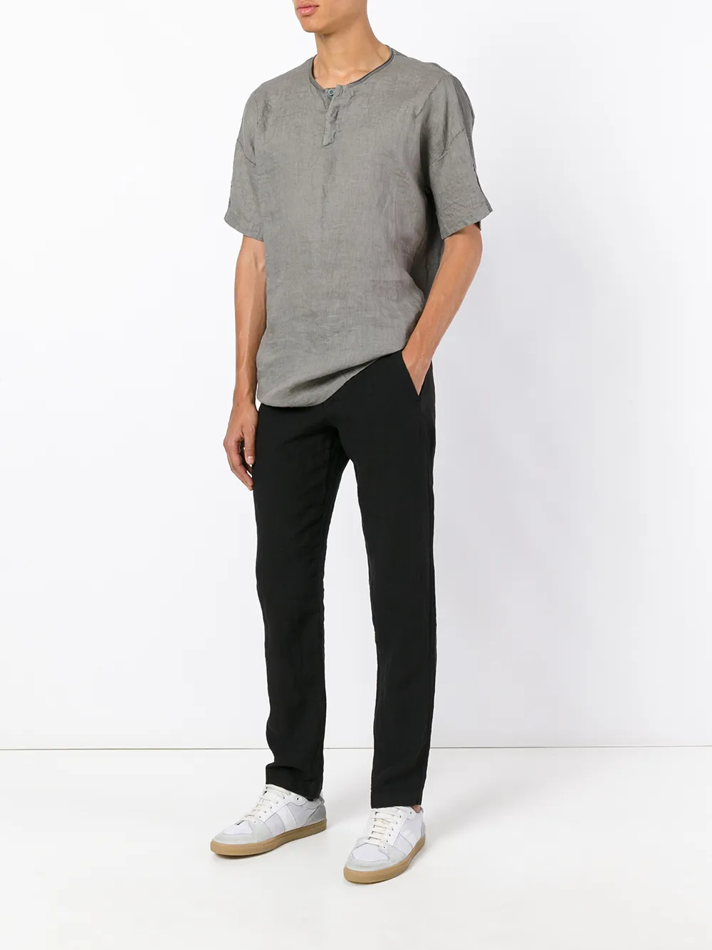 Transit tapered trousers - Zwart