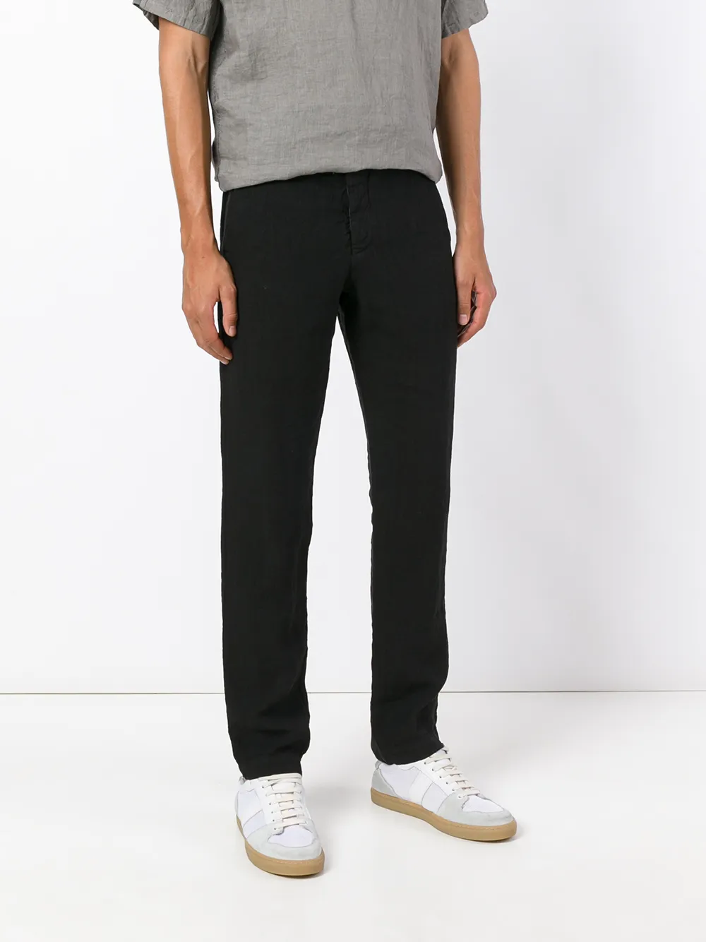 Transit tapered trousers Zwart