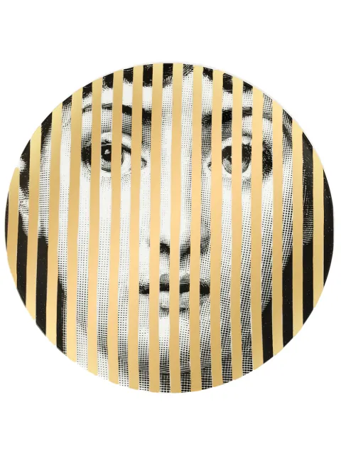 Fornasetti striped face plate