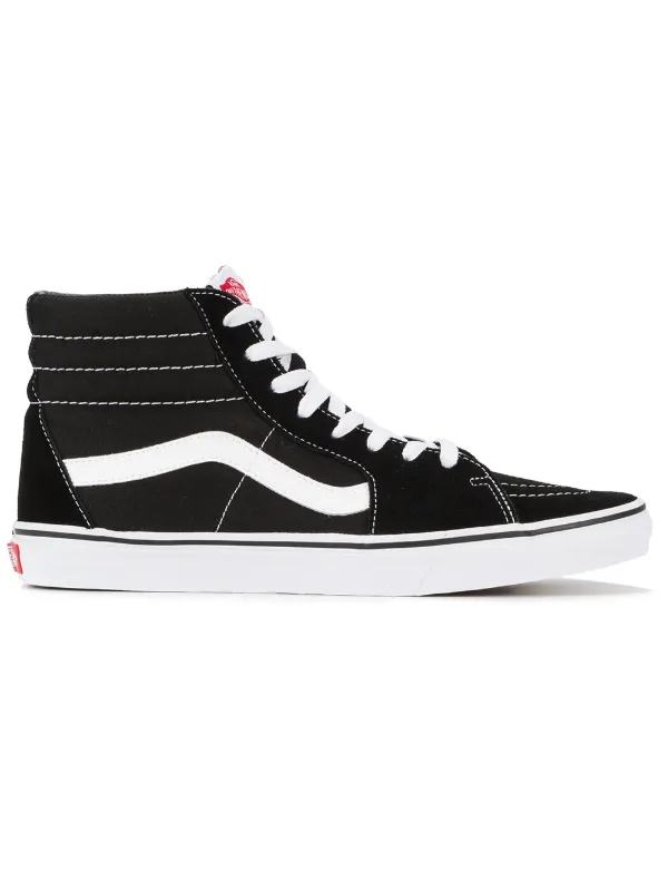 High top hotsell vans with strap