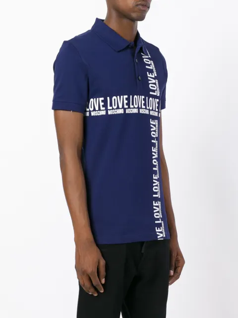 love moschino polo shirt