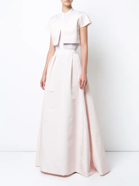 CAROLINA HERRERA Cropped Fitted Jacket | ModeSens