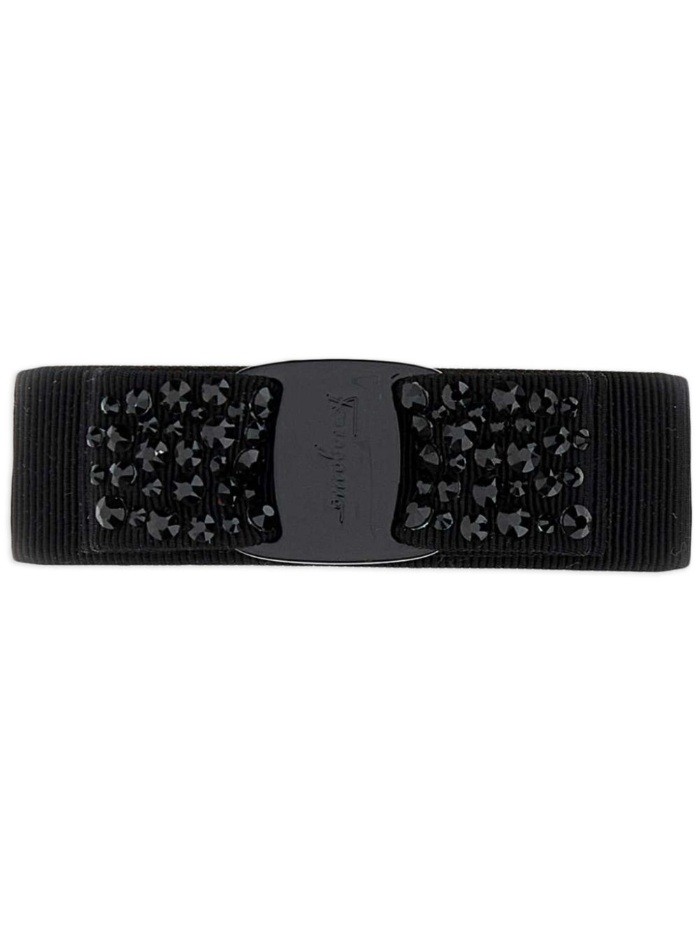 Ferragamo Vara bow hair clip - Black