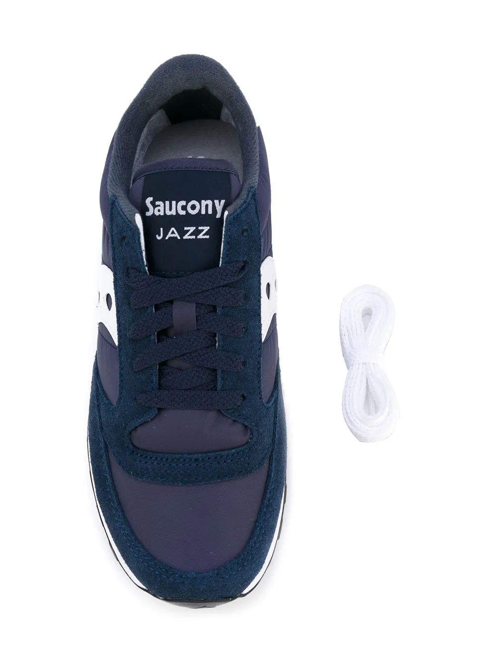 Saucony contrast lace up trainers Blue