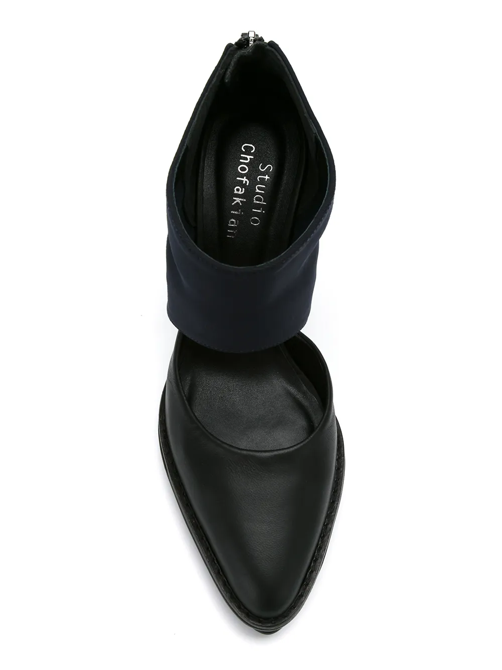 Studio Chofakian cut out shoes Black