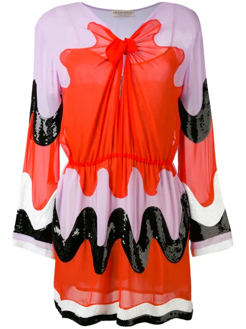 PUCCI retro print dress