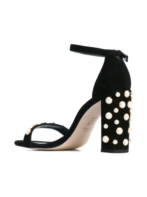 stuart weitzman studded heels