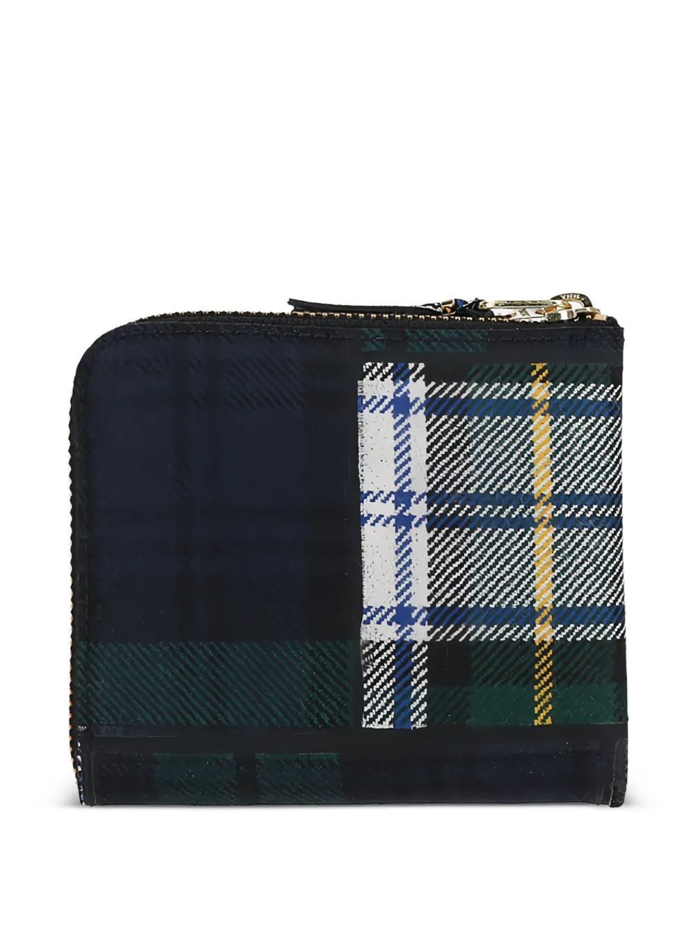 Comme Des Garçons Wallet Green Tartan Wallet | Men | Image 2
