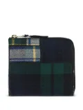 Comme Des Garçons Wallet tartan-check wallet - Green