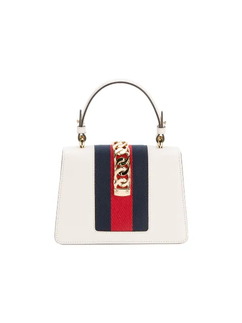 gucci sylvie small white