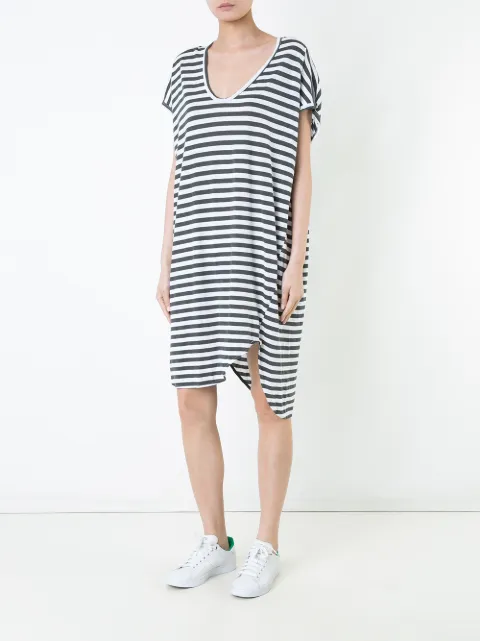 BASSIKE Stripe T-Shirt Dress | ModeSens