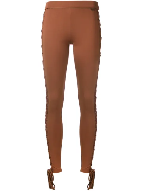 Fenty X Puma boxing and bomber lacing tights
