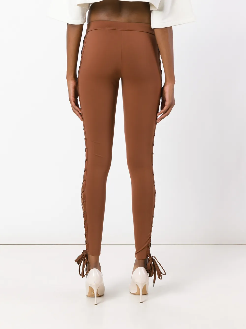 Fenty X Puma boxing and bomber lacing tights Bruin