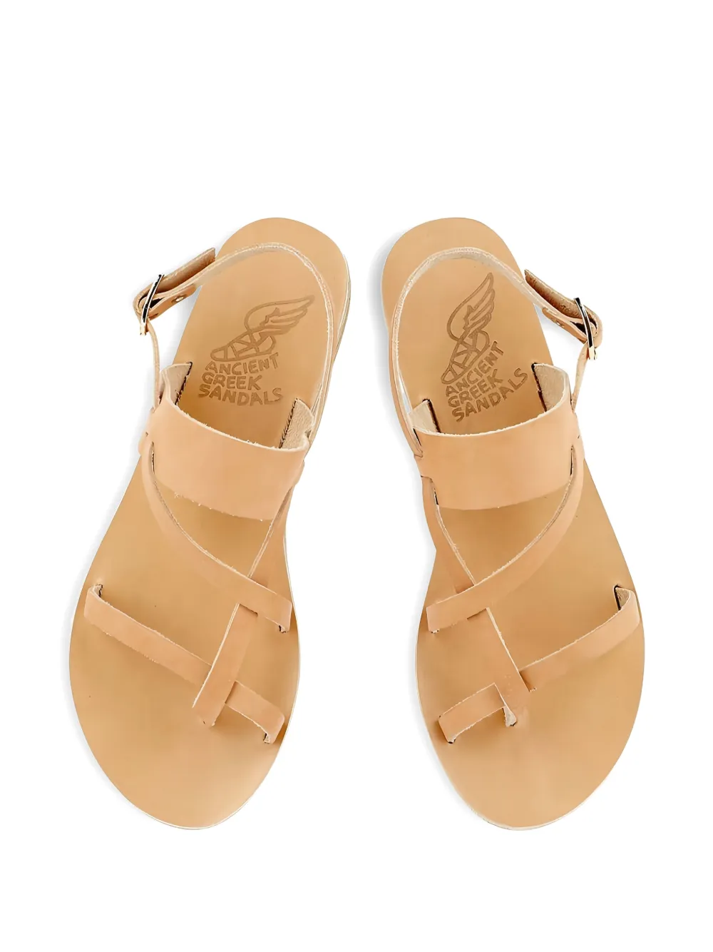  Ancient Greek Sandals Flache 'alethea' Sandalen   Nude 