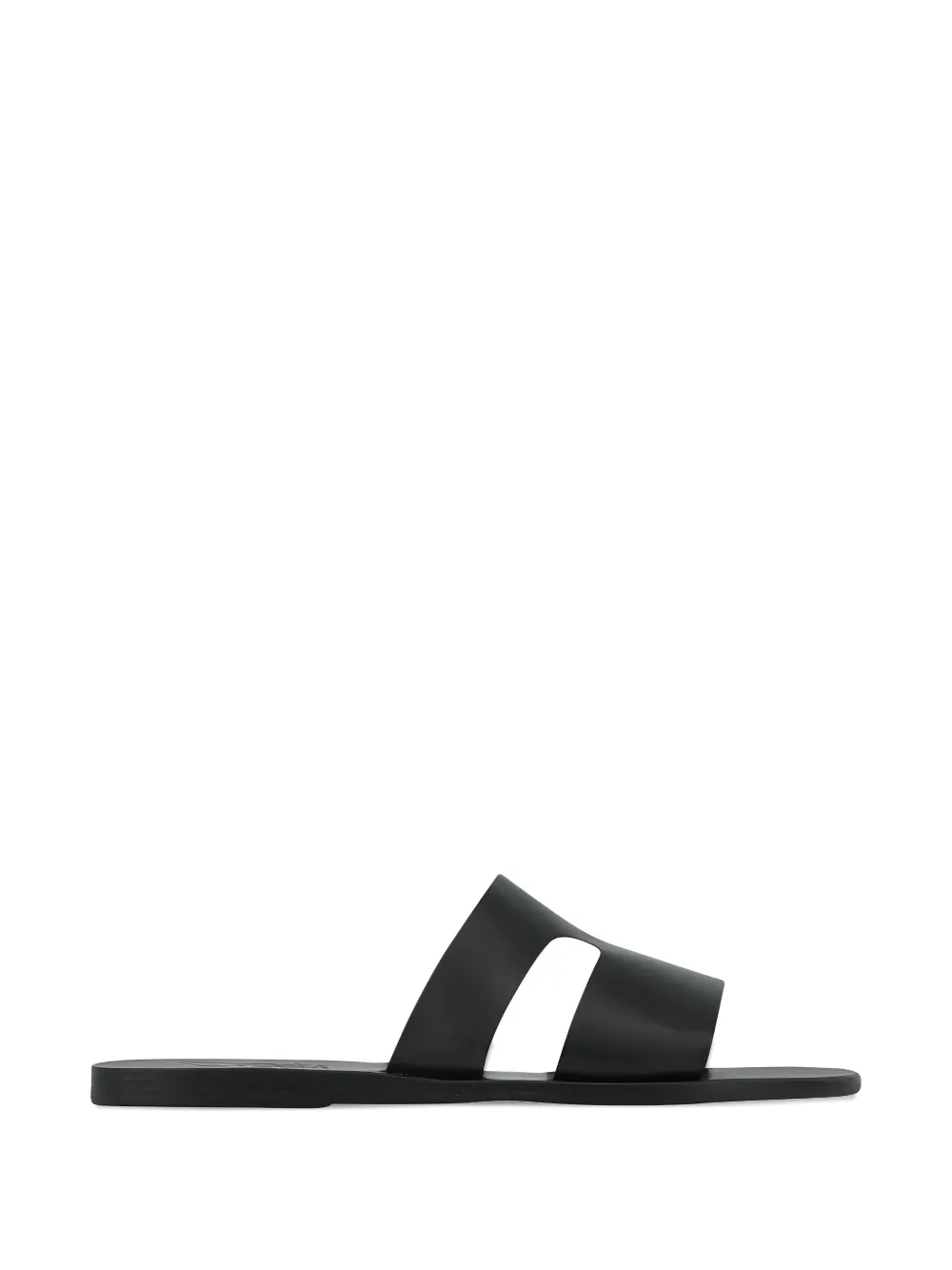 Ancient Greek Sandals classic slip-on sandals Zwart