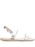 Ancient Greek Sandals Clio flat sandals - Metallic