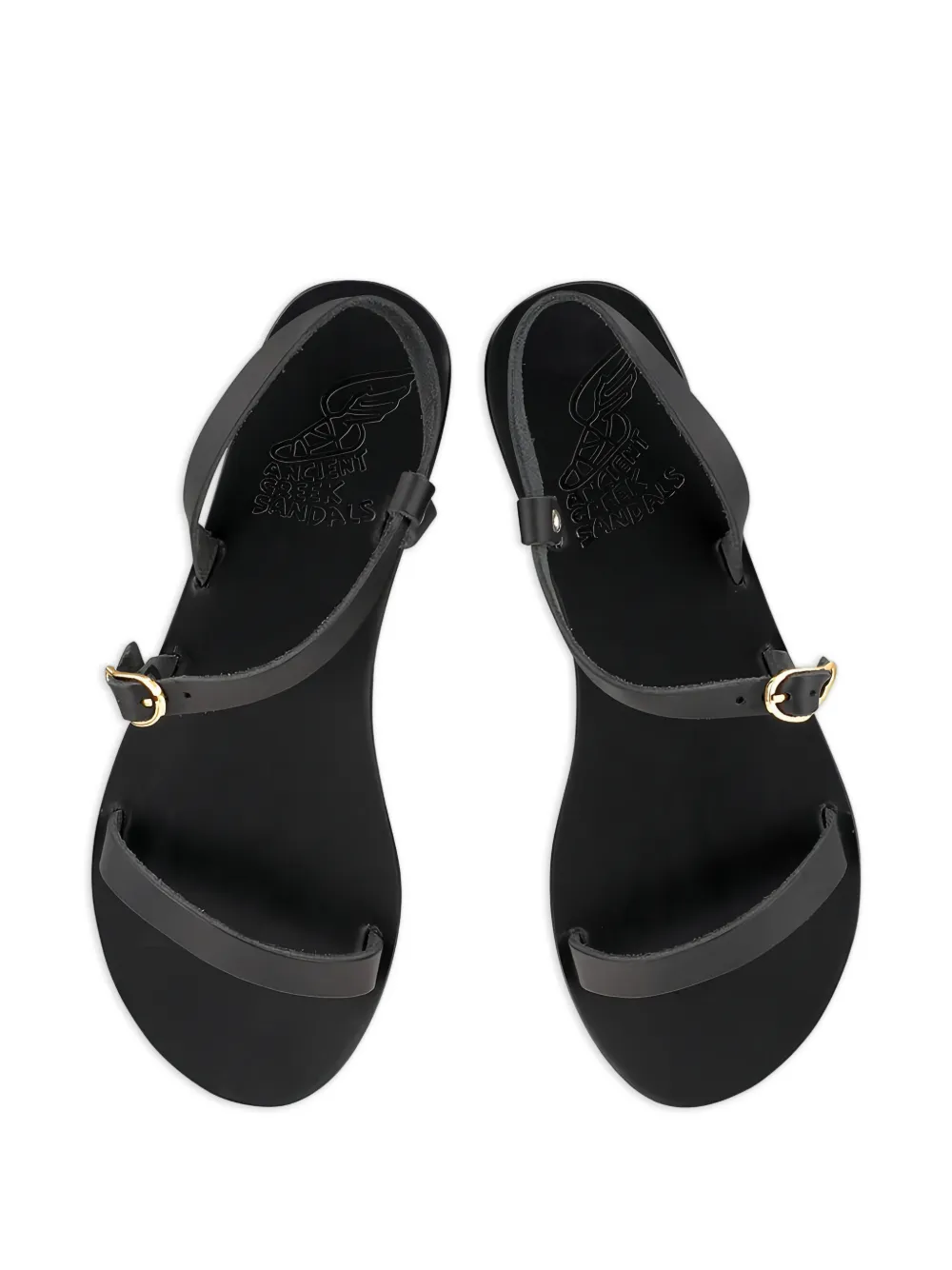  Ancient Greek Sandals Niove Flat Sandals - Black 