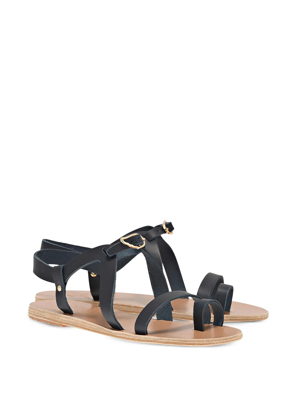  Ancient Greek Sandals Flache 'phoebe' Sandalen   Blau 