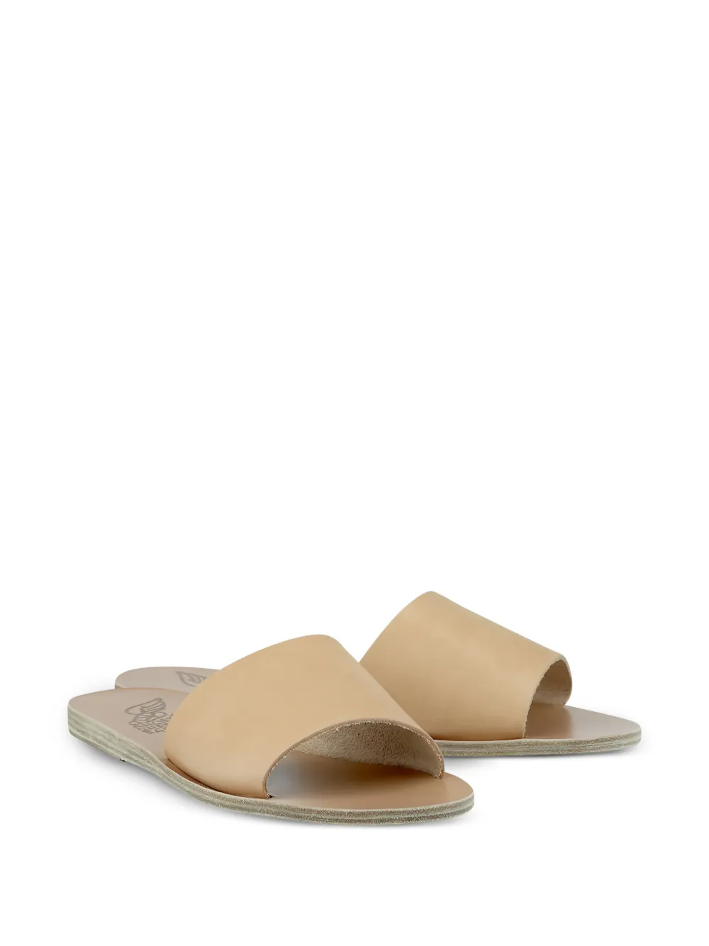  Ancient Greek Sandals Flache 'taygete' Pantoletten   Nude 