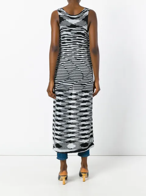 MISSONI Long Knitted Vest | ModeSens