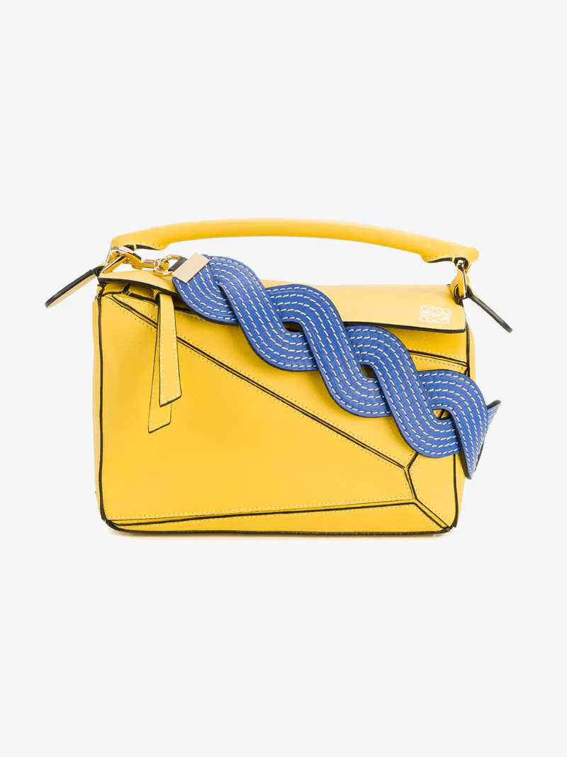 Loewe wavy stitches strap