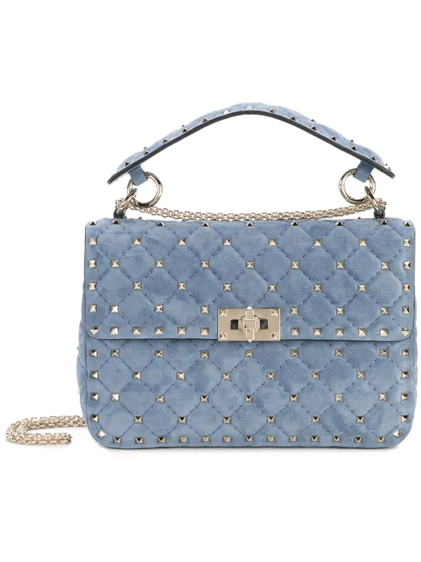 blue suede valentino rockstud