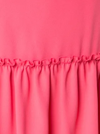 Trina Turk Gathered Detail Shift Dress Farfetch