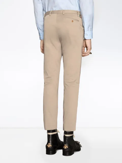 gucci gabardine stretch pants