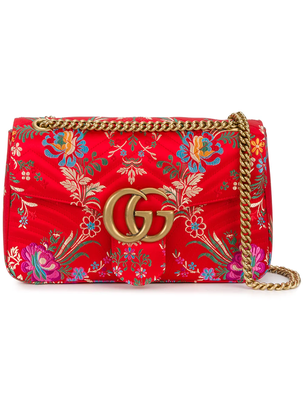 gucci floral jacquard bag