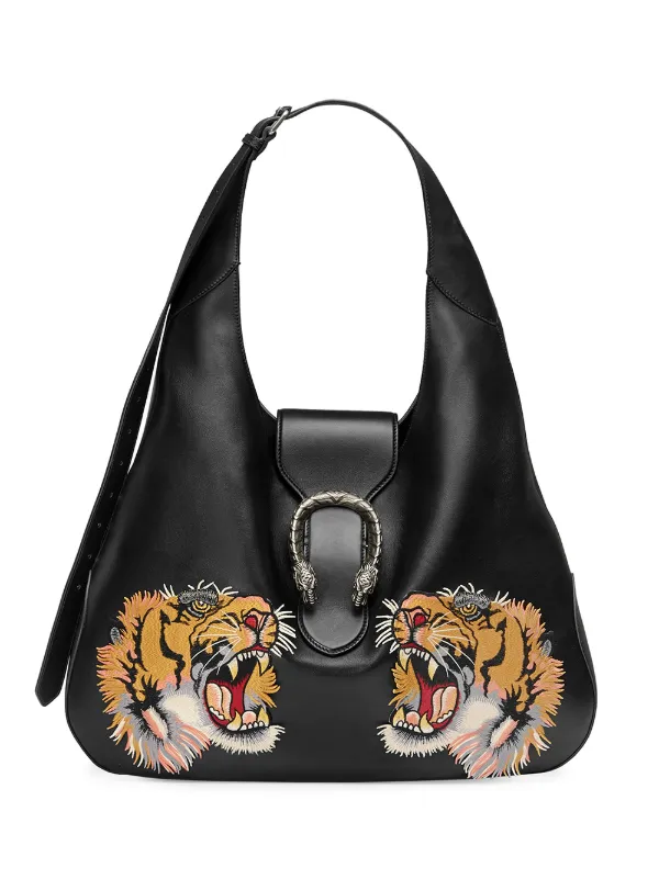 Gucci Dionysus Embroidered Maxi Leather Hobo 3 900 Gucci Dionysus Embroidered Maxi Leather Hobo