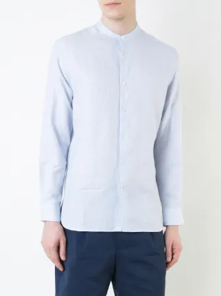 $230 Kent & Curwen Band Collar Shirt - Buy Online - Fast Delivery ... ... Kent & Curwen band collar shirt