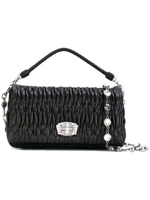 Miu Miu quilted clutch bag