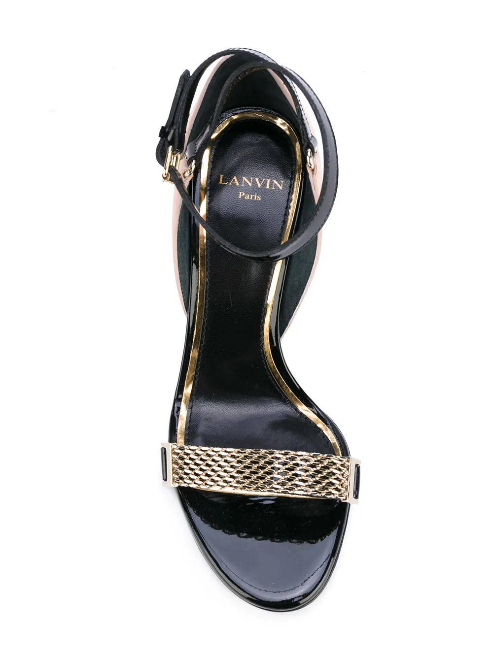 lanvin 裹踝条带高跟鞋