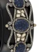 Gemco sapphire and diamond embellished cuff