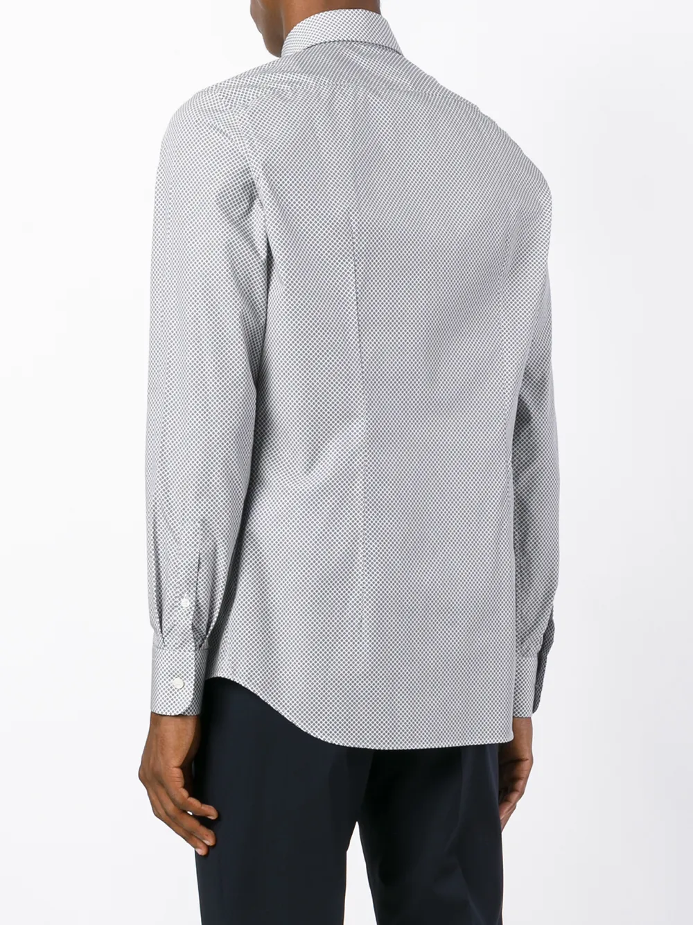 Prada micro design shirt Wit