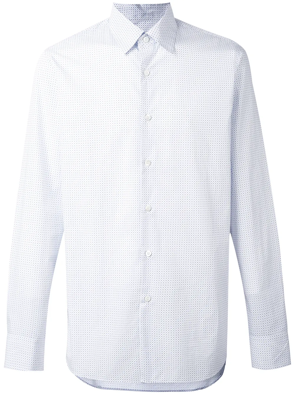 Prada geometrisk poplinskjorta | vit | Image 1