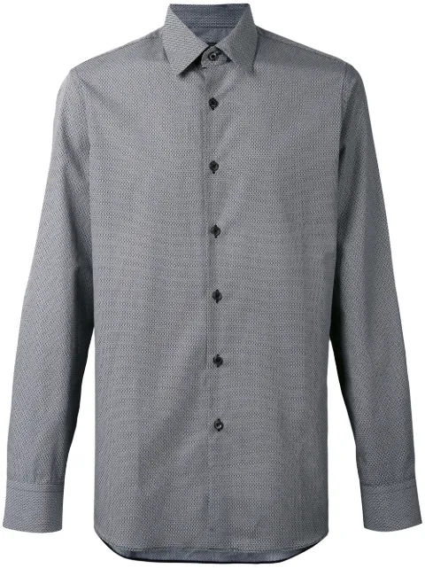 Prada poplin 'Microfantasia' shirt