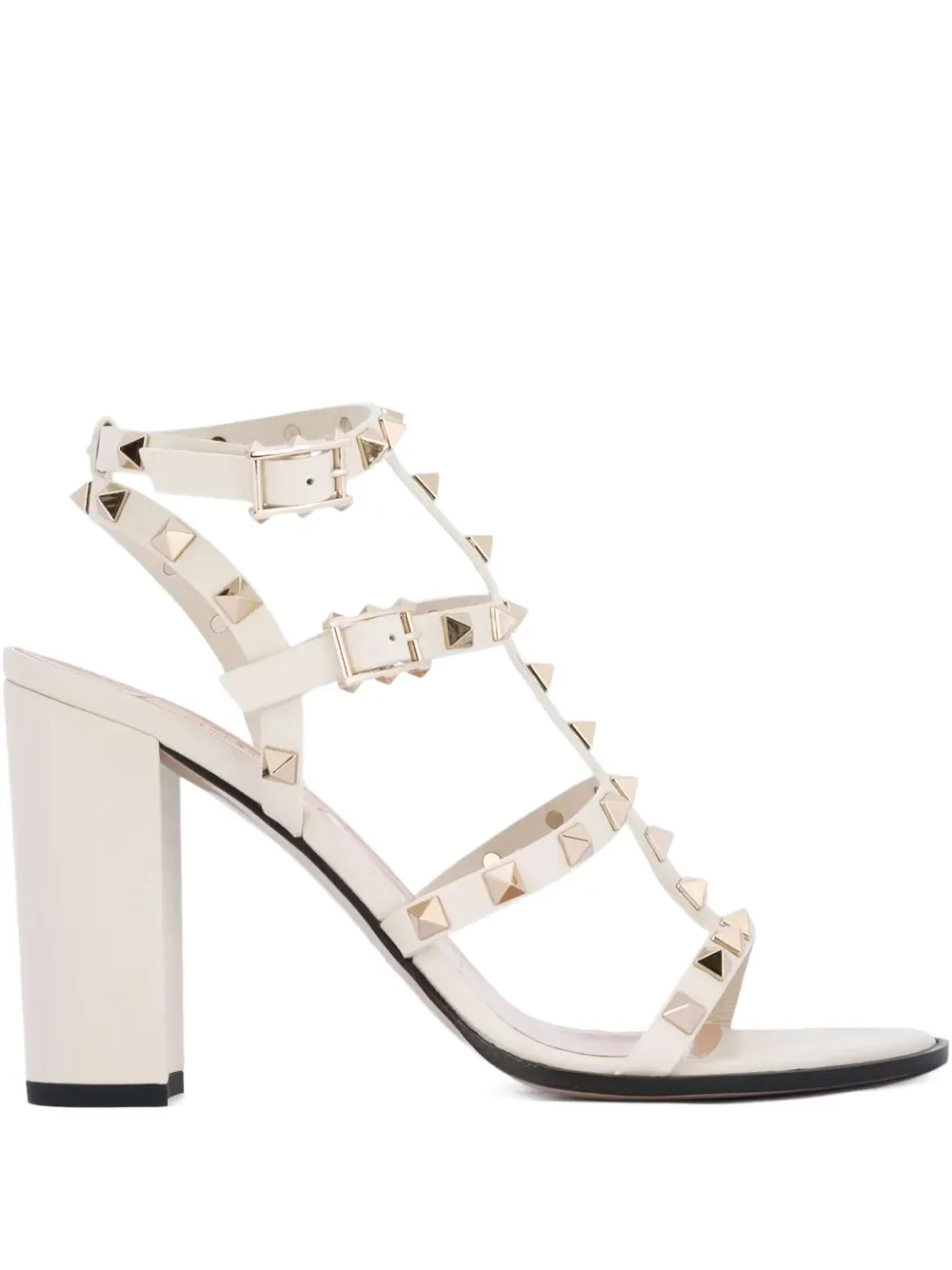 Valentino Garavani Sandali Rockstud 105mm - Toni neutri