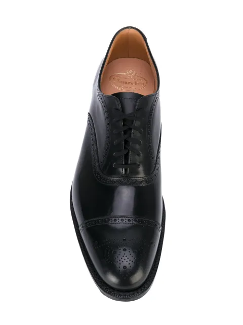 Church's Brogue Shoes Shoes Men Churchs, Black Leather 